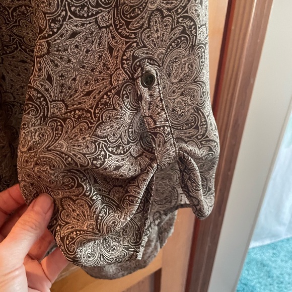 Westport Black and Gray Patterned Blouse - Picture 3 of 3